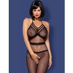 Откровенный комбинезон-сетка N115 с интимным доступом