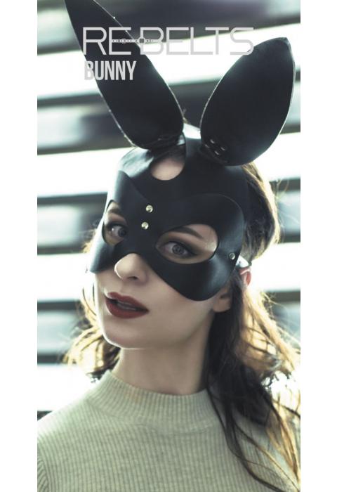 Маска с заячьими ушами Bunny Black
