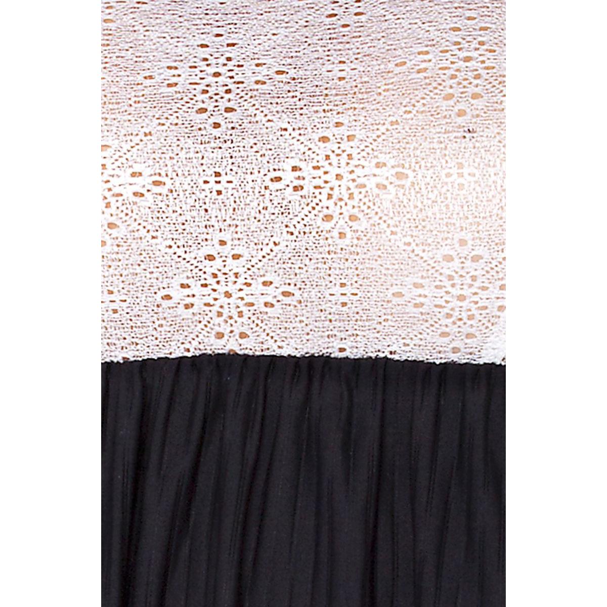 Сорочка Larisa в тонкую полоску с кружевным лифом