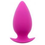 Большая розовая анальная пробка BOOTYFUL ANAL PLUG LARGE PINK - 10 см.