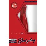 Красный анальный стимулятор Bottom Line 6  Model 3 Acrylic Red - 15,5 см.