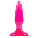 Розовая анальная мини-пробка  Jelly Rancher Pleasure Plug Mini - 8,1 см.