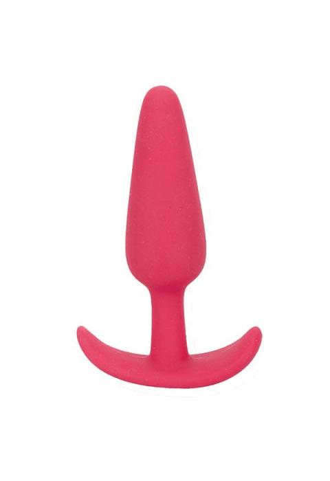 Розовая анальная пробка из силикона SMILING BUTT PLUG - 8,9 см. Розовая анальная пробка из силикона SMILING BUTT PLUG - 8,9 см.