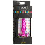 Розовая анальная пробка Mood Naughty 3 3  Silicone для ношения - 7,6 см.