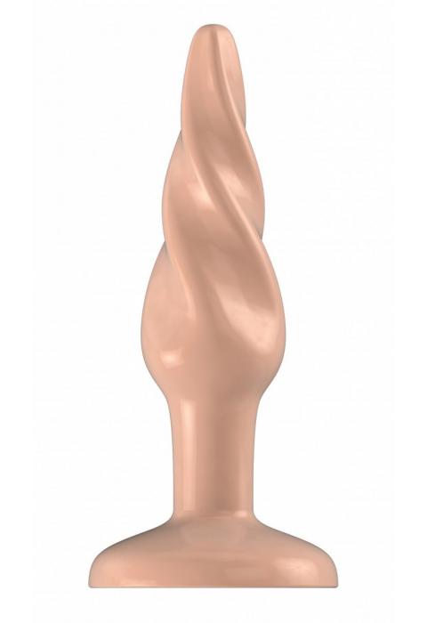 Телесная анальная пробка Butt Plug Rounded 3 Inch - 7,6 см. Телесная анальная пробка Butt Plug Rounded 3 Inch - 7,6 см.