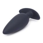 Тёмно-синий анальный плаг Primal Attraction Jiggle Butt Plug - 12,2 см.