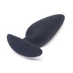 Тёмно-синий анальный плаг Primal Attraction Jiggle Butt Plug - 12,2 см.