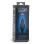Тёмно-синий анальный плаг Primal Attraction Jiggle Butt Plug - 12,2 см.