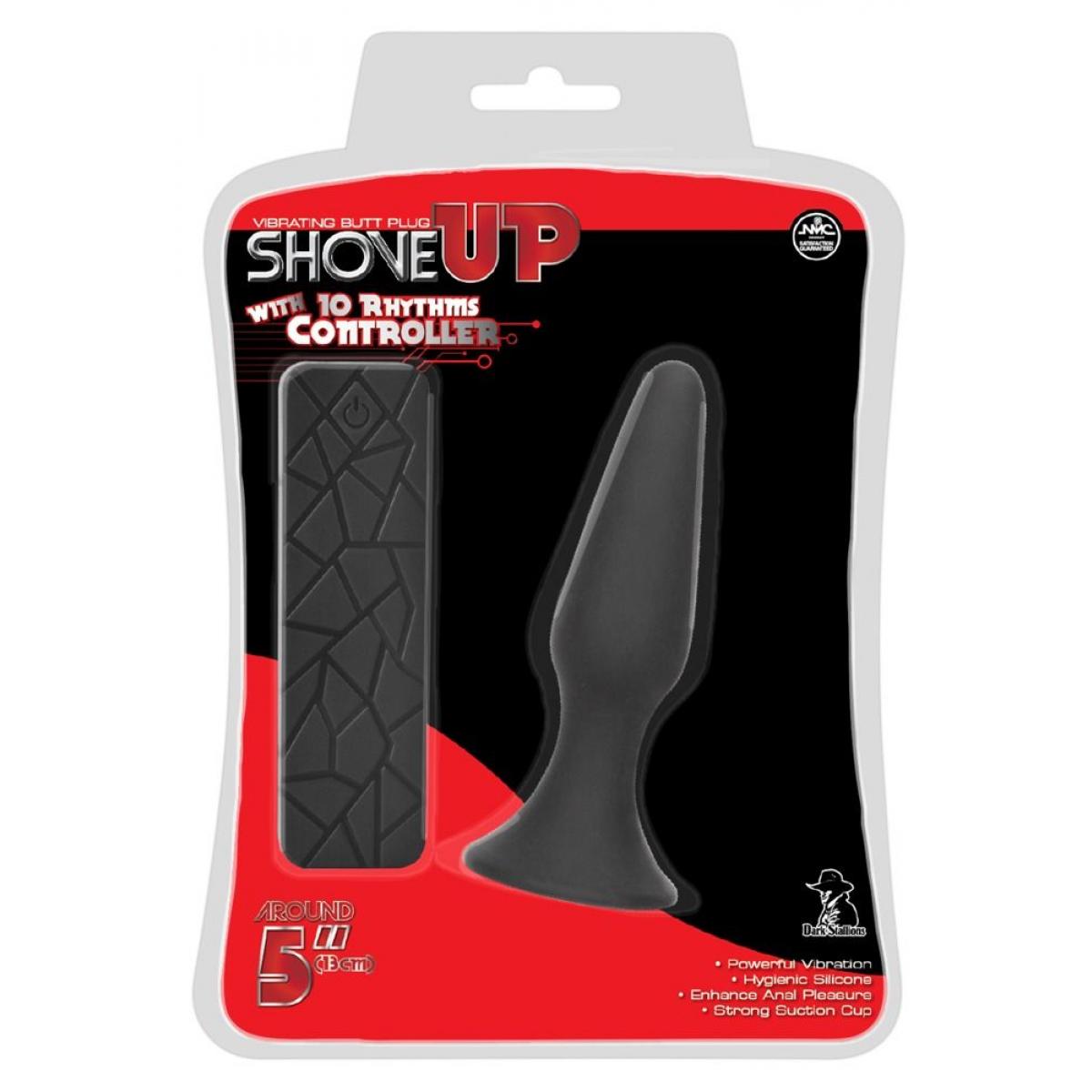Анальная вибровтулка Shove Up - 12,5 см.