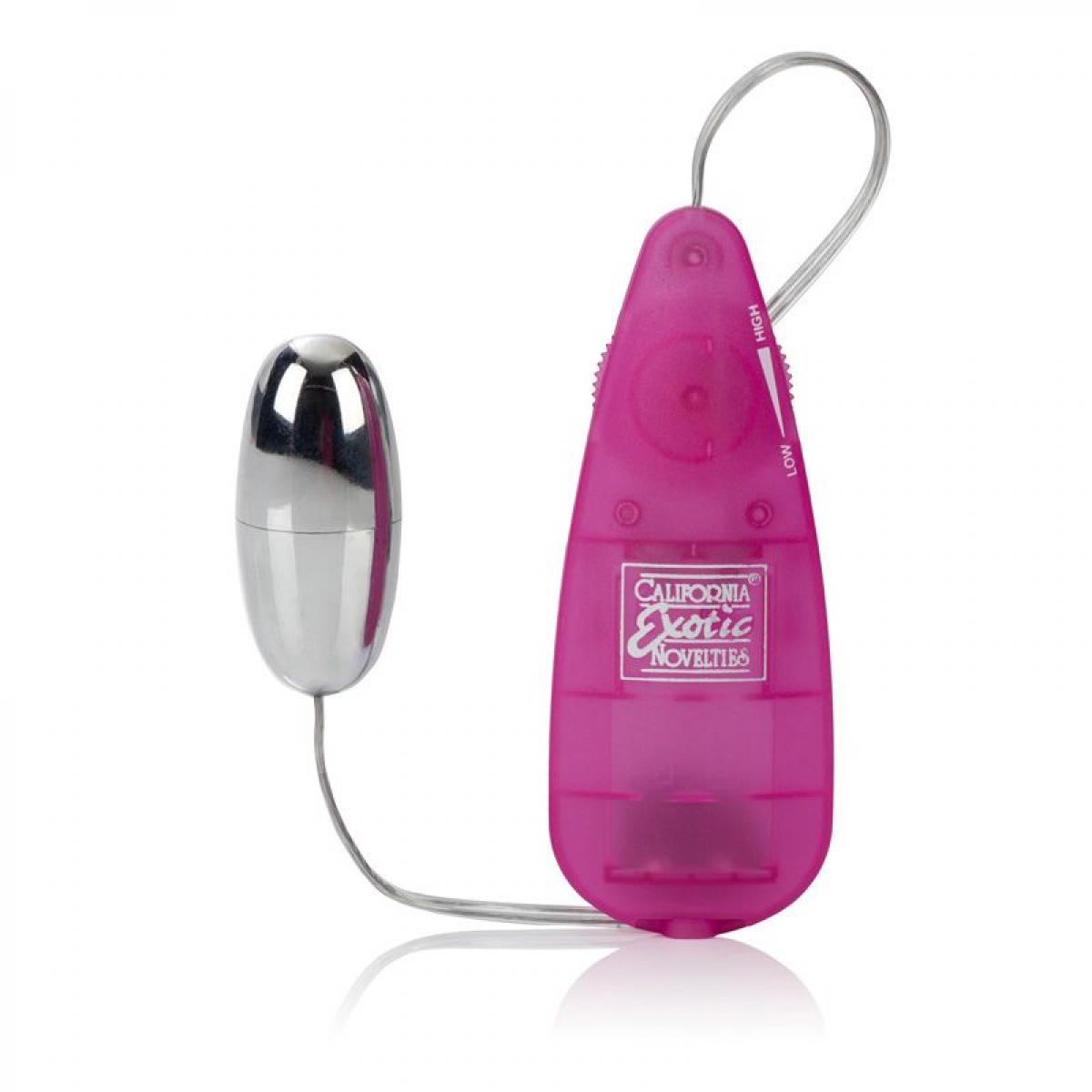 Розовая вибропробка Booty Call Booty Gliders - 9,5 см.