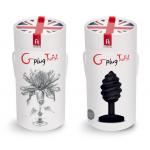 Витая анальная пробка Gplug Twist - 10,5 см.