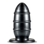 Черная анальная пробка Fuc Plug - 20,9 см.