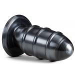 Черная анальная пробка Fuc Plug - 20,9 см.