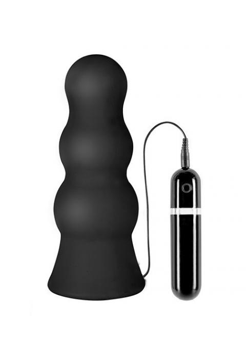 Чёрная анальная втулка большого размера с вибрацией MENZSTUFF VIBRATING BUTTCRASHER PAWN - 20 см. Чёрная анальная втулка большого размера с вибрацией MENZSTUFF VIBRATING BUTTCRASHER PAWN - 20 см.