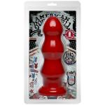 Красный анальный фаллоимитатор B-10 Tango Cherry Bomb - 25,4 см.