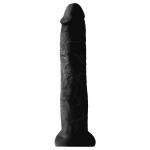 Черный фаллоимитатор-гигант на присоске  13  Cocks - 33 см. 