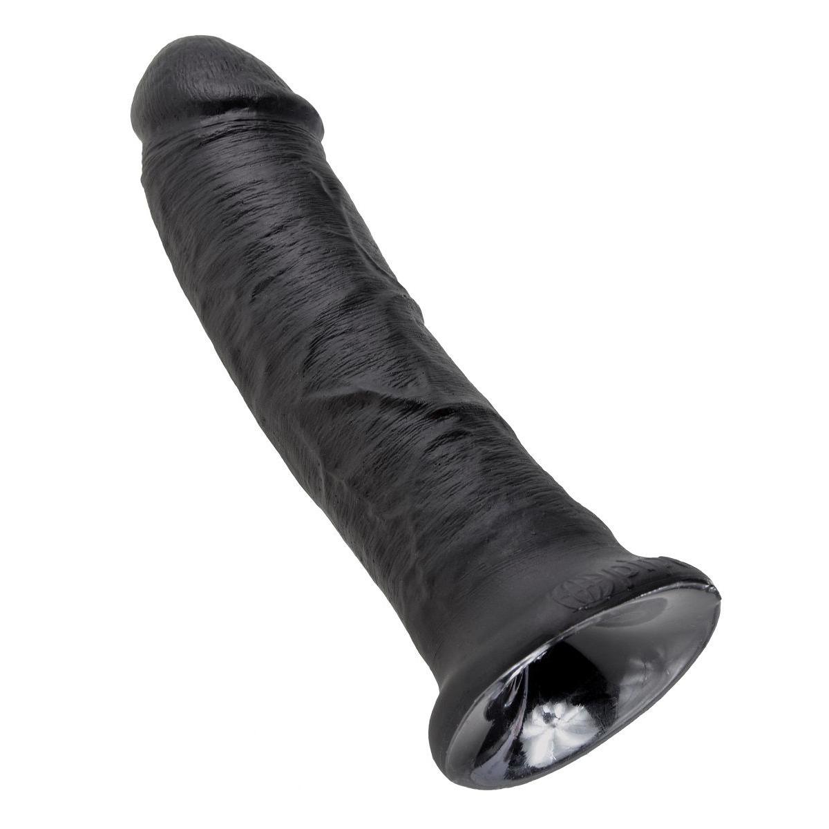Чёрный фаллоимитатор 8  Cock - 20,3 см.