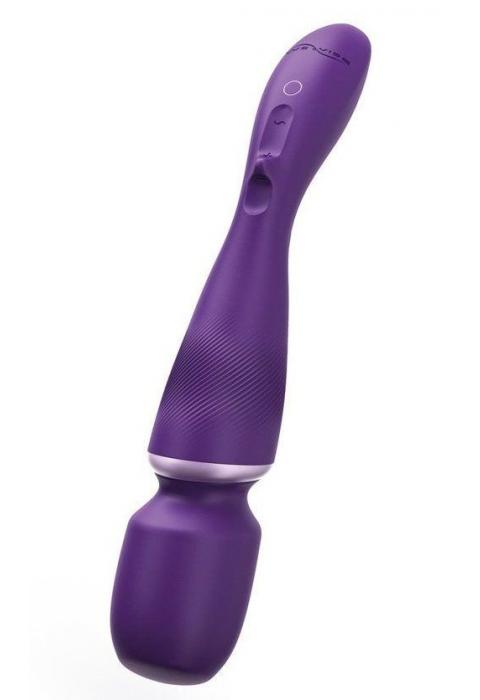 Фиолетовый вибратор-жезл We-Vibe Wand