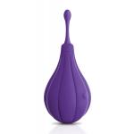 Фиолетовый вибростимулятор Focus Sonic Vibrator с 3 насадками