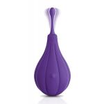 Фиолетовый вибростимулятор Focus Sonic Vibrator с 3 насадками