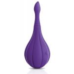 Фиолетовый вибростимулятор Focus Sonic Vibrator с 3 насадками