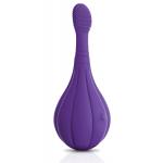 Фиолетовый вибростимулятор Focus Sonic Vibrator с 3 насадками