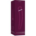 Фиолетовый вакуумный клиторальный вибромассажер Personal vibrator HIKY 