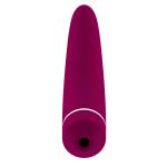 Фиолетовый вакуумный клиторальный вибромассажер Personal vibrator HIKY 