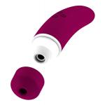 Фиолетовый вакуумный клиторальный вибромассажер Personal vibrator HIKY 