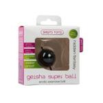 Чёрный вагинальный шарик Geisha Super Ball