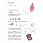 Набор для интимных тренировок Pelvix Concept: контейнер и 3 шарика