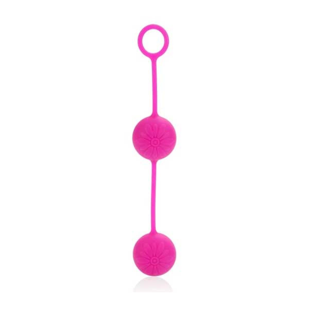 Розовые вагинальные шарики Posh Silicone “O” Balls