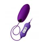 Фиолетовое виброяйцо с пультом управления A-Toys Cony, работающее от USB 