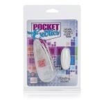 Виброяйцо белого цвета  Pocket Exotics Vibrating Bullet