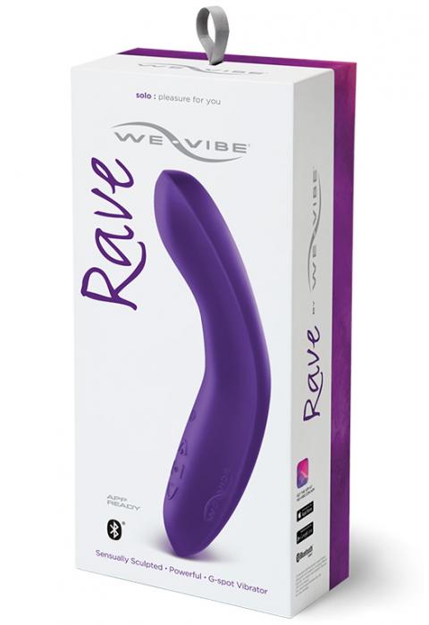 Фиолетовый вибромассажёр We Vibe Rave Purple - 19,3 см. Фиолетовый вибромассажёр We Vibe Rave Purple - 19,3 см.