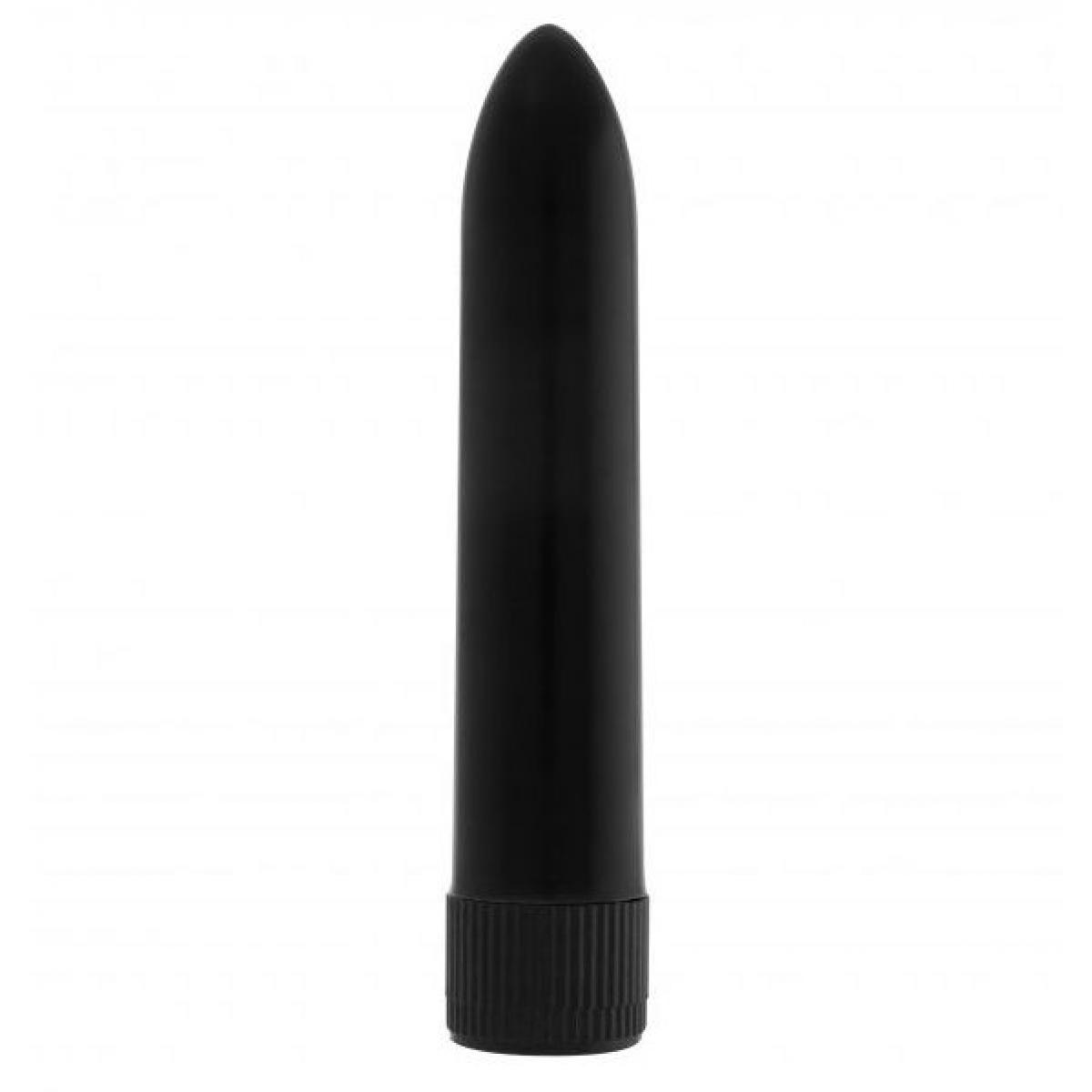 Чёрный вибратор GC Easy Vibe - 13,2 см.