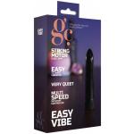 Чёрный вибратор GC Easy Vibe - 13,2 см.