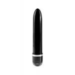 Коричневый вибратор-реалистик 5  Vibrating Stiffy - 16,5 см.