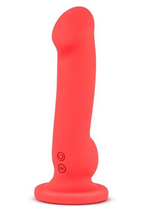 Красный перезаряжаемый вибратор VIBE 03 - 18,5 см. Красный перезаряжаемый вибратор VIBE 03 - 18,5 см.