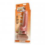 Реалистичный вибратор Average Joe The Plumber Ricardo Vibrating/Heating - 17 см.