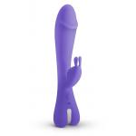 Фиолетовый вибратор-кролик Trix Rabbit Vibrator - 22,5 см.