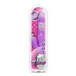 Фиолетовый вибромассажер Butterfly Stroker - 29,8 см.