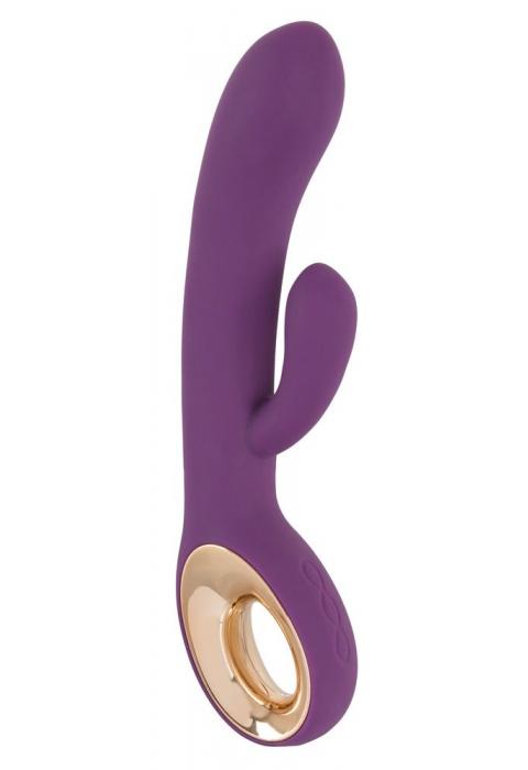 Фиолетовый вибростимулятор-кролик Rabbit Grand - 23,8 см. Фиолетовый вибростимулятор-кролик Rabbit Grand - 23,8 см.