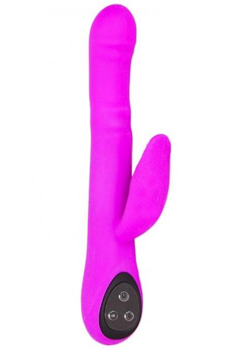 Перезаряжаемый вибратор Intimate с широкой головкой - 24 см. Перезаряжаемый вибратор Intimate с широкой головкой - 24 см.