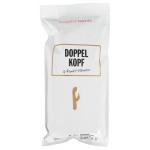 Бирюзовый вибратор-кролик Doppelkopf - 22 см.