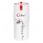 Бирюзовый витой вибратор Fun Toys  Gjack 2 - 22 см.