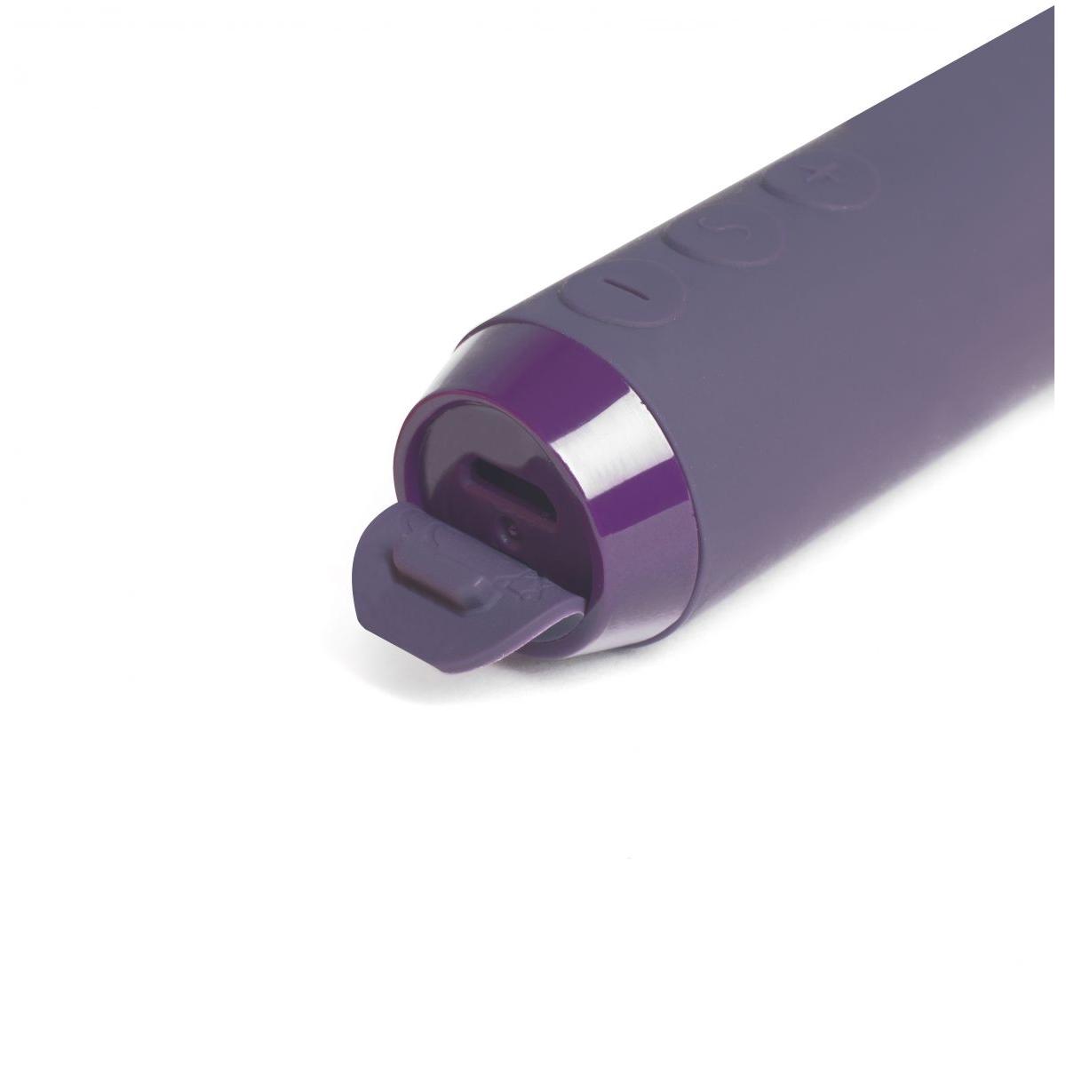 Фиолетовый мини-вибратор G-Spot Bullet - 11,4 см.