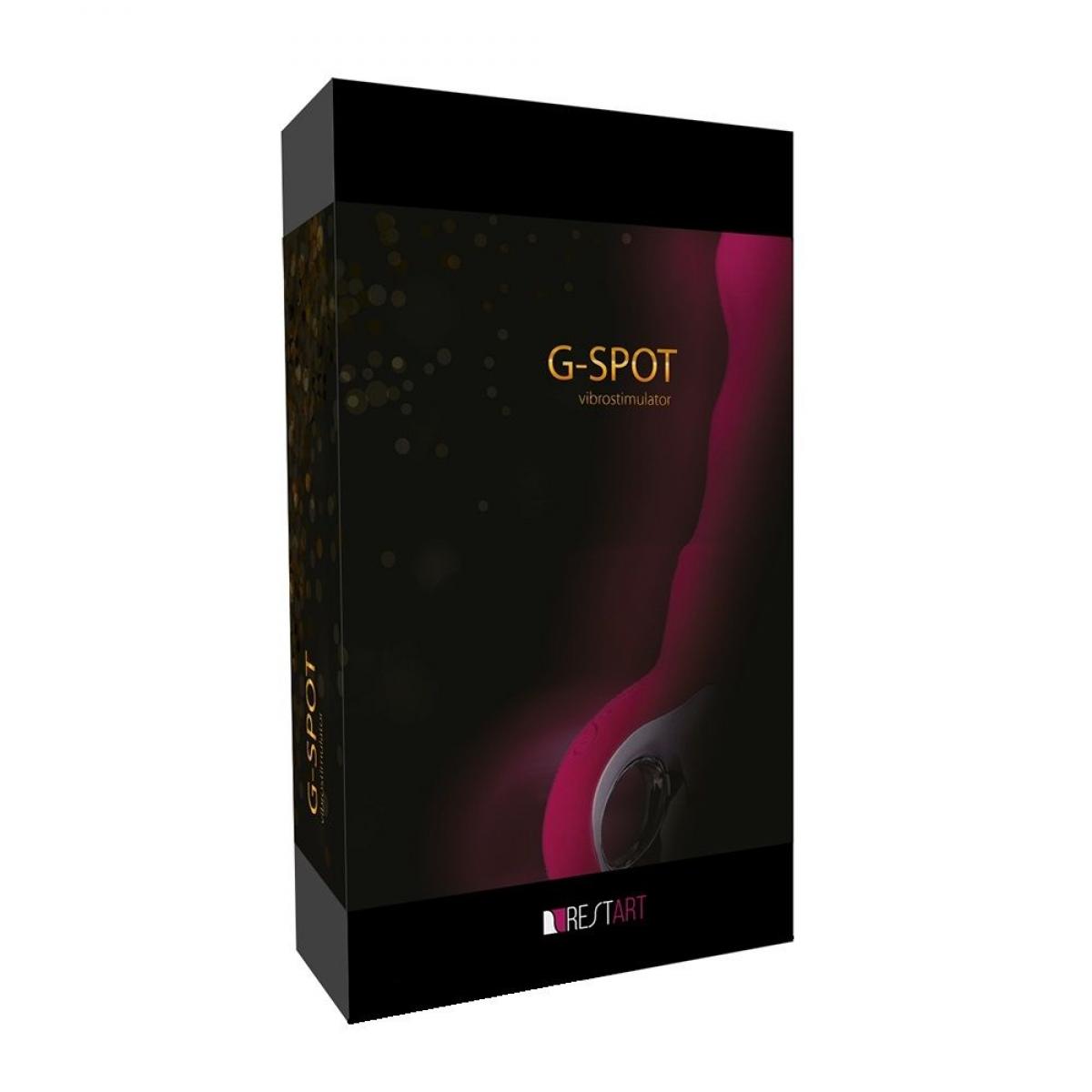 Роскошный вибростимулятор G-Spot для массажа G-точки - 20,5 см.