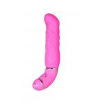 Розовый силиконовый вибратор PURRFECT SILICONE 6INCH 10FUNCTIONS - 15 см.