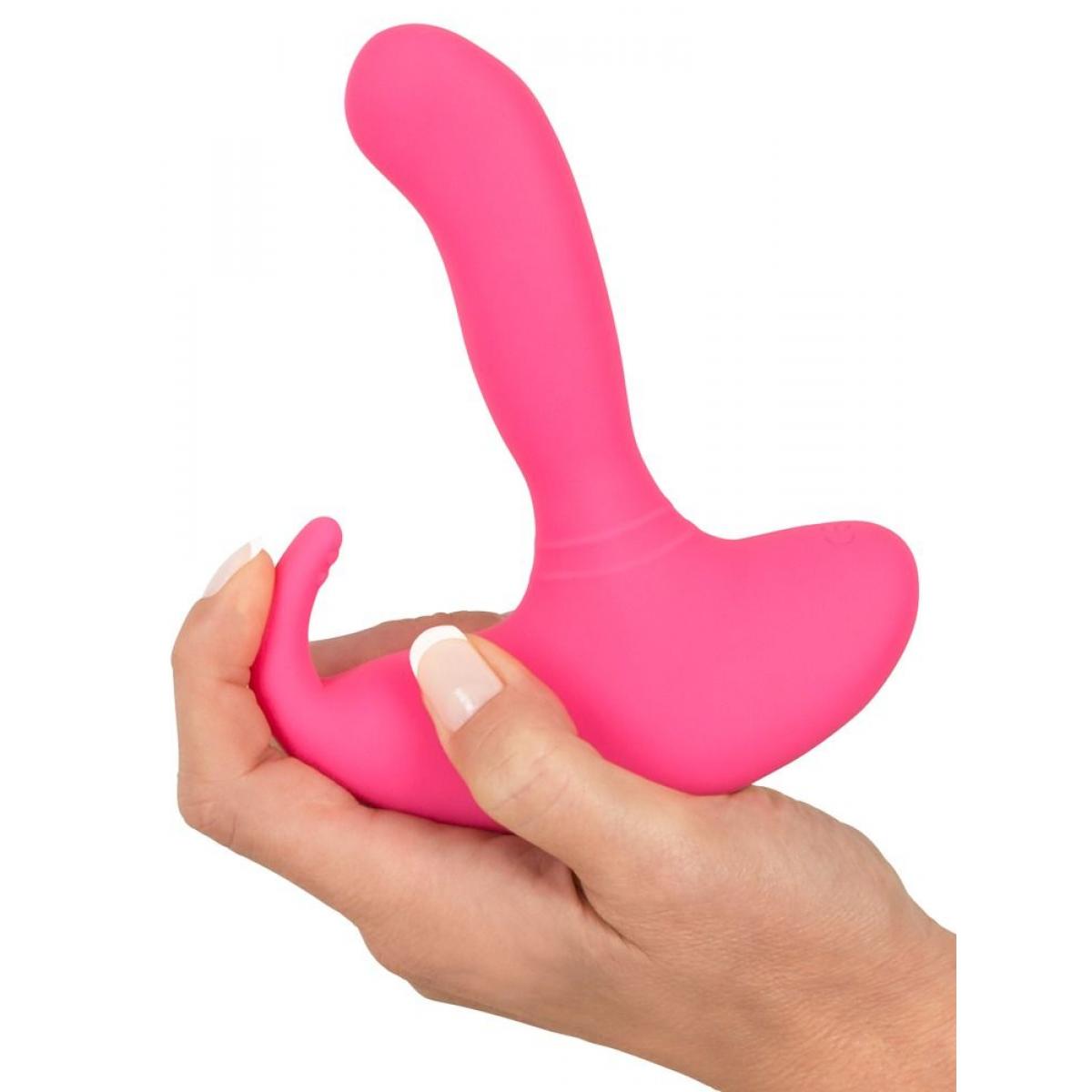 Розовый вибромассажер Rechargeable G-Spot Vibe для массажа точки G 